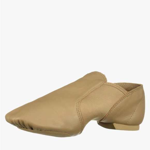 Capezio E Series Slip On Jazz Shoe in Caramel 🆕 - Picture 1 of 5
